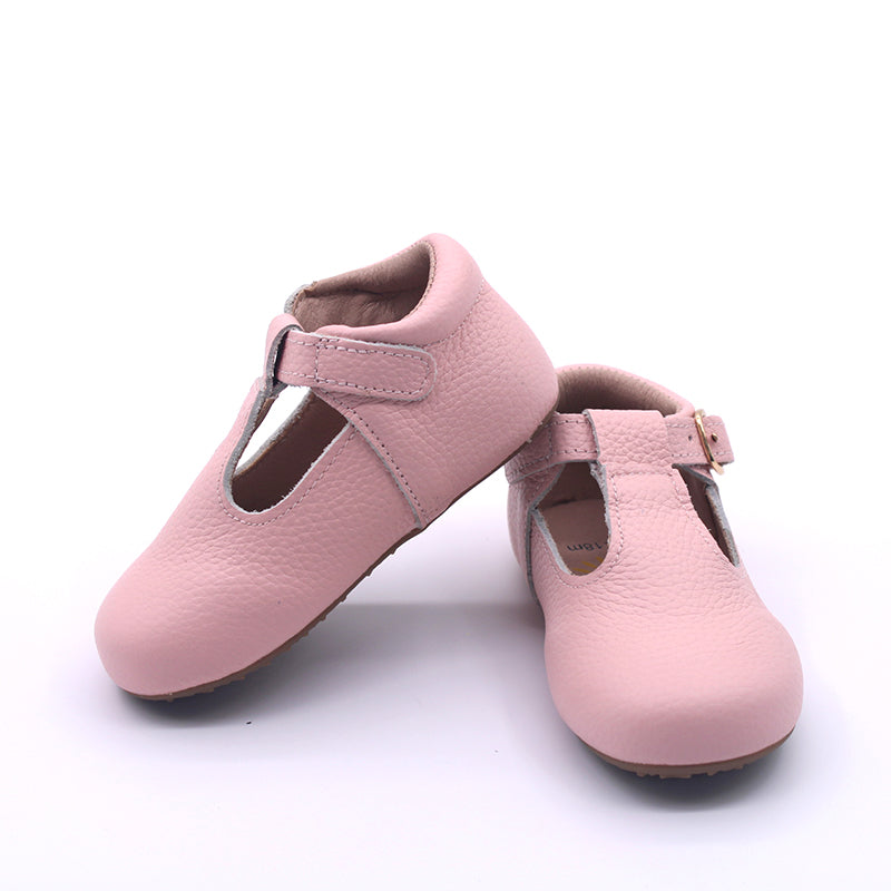 Soft Pink T-strap
