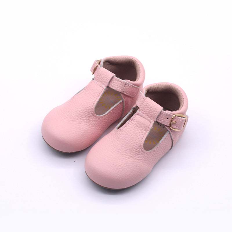 Soft Pink T-strap